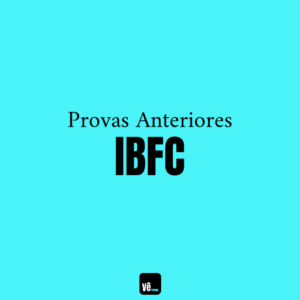 Provas Anteriores IBFC