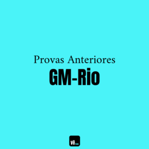 Provas Anteriores Guarda Municipal RJ