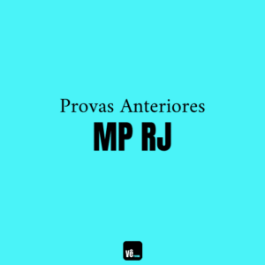Provas Anteriores MP RJ