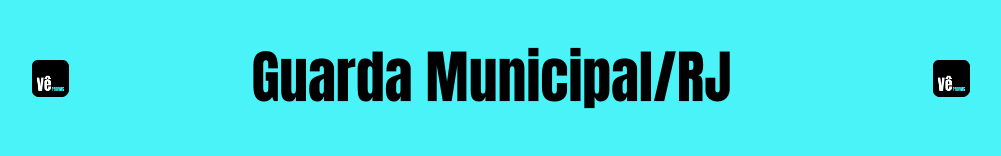 Provas Guarda Municipal RJ