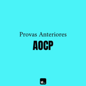Provas Anteriores AOCP